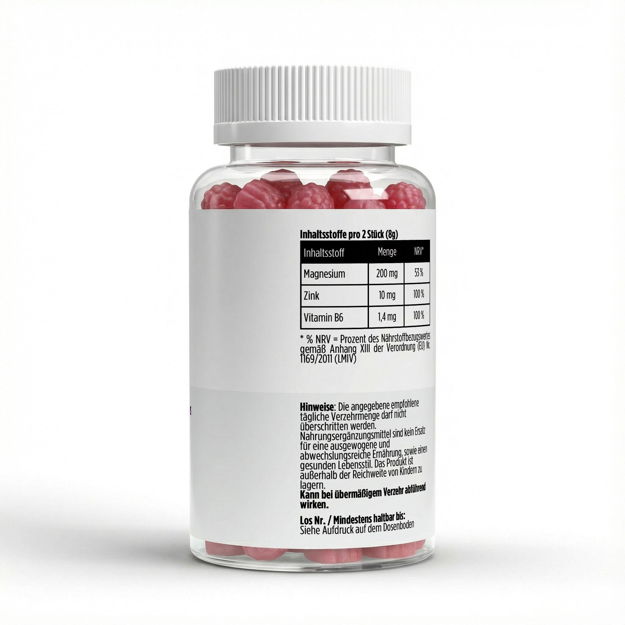 Magnesium + Zink + B6 Gummies - 60 Stk.